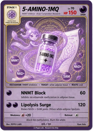 5-AMINO-1MQ trading card