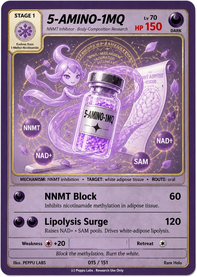 5-AMINO-1MQ trading card