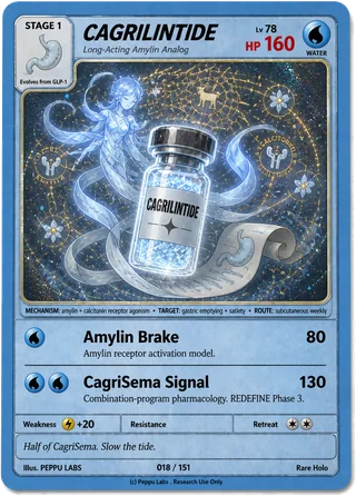 CAGRILINTIDE trading card