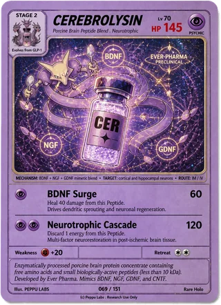CEREBROLYSIN trading card