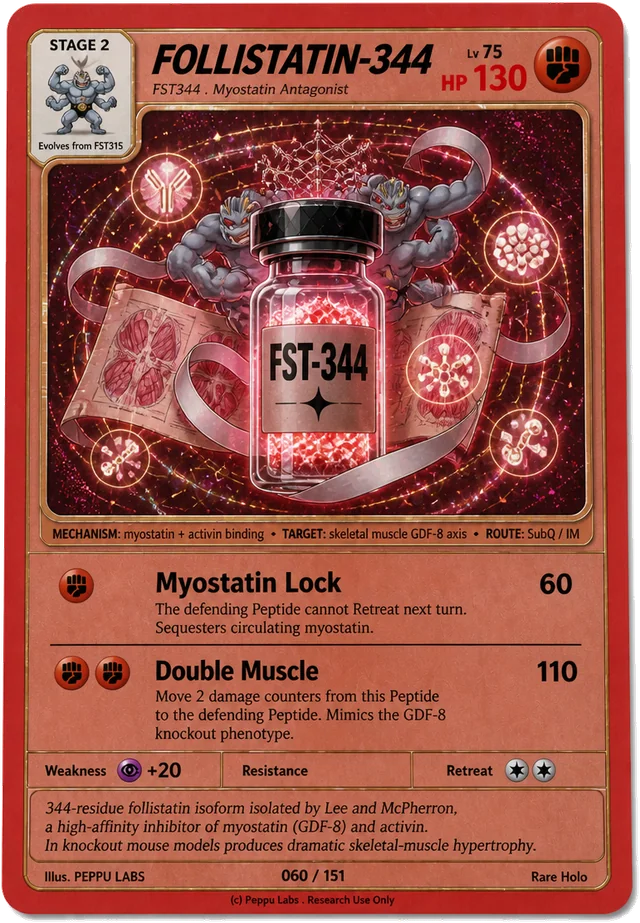 FOLLISTATIN-344 trading card