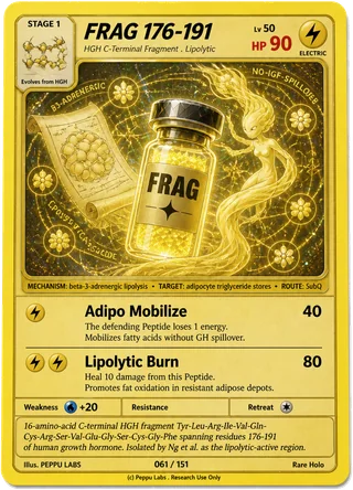 FRAG 176-191 trading card