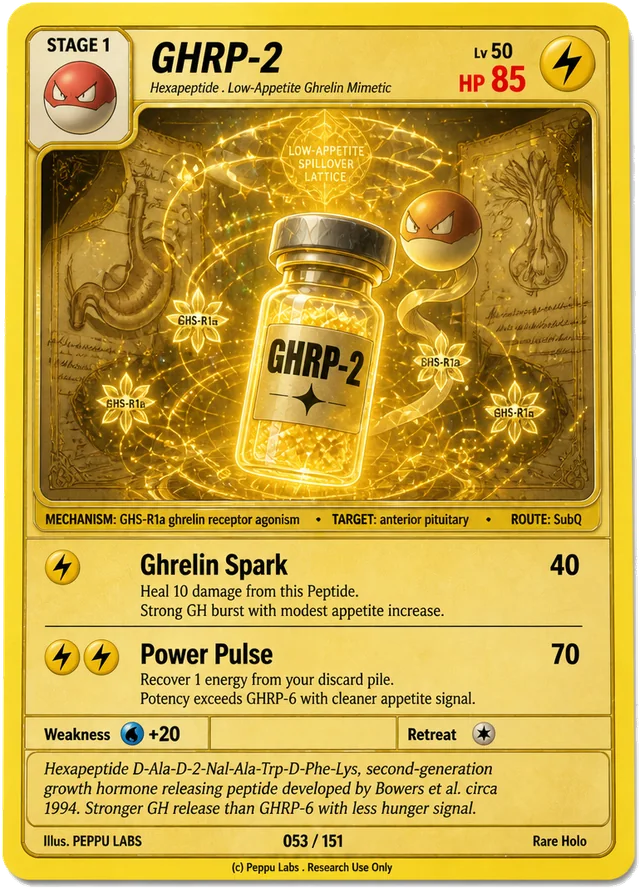 GHRP-2 trading card