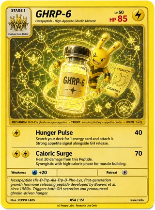 GHRP-6 trading card