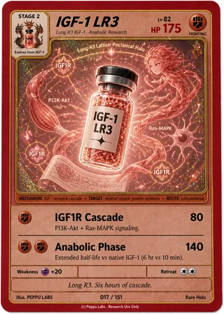 IGF-1 LR3 trading card