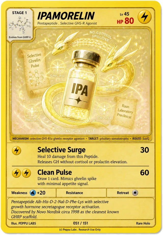 IPAMORELIN trading card