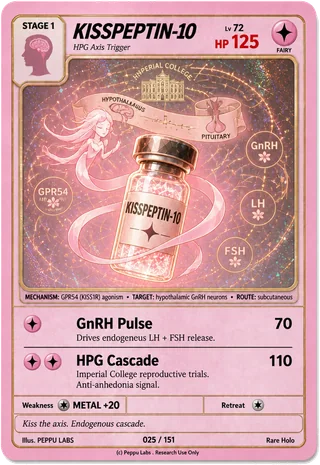 KISSPEPTIN-10 trading card