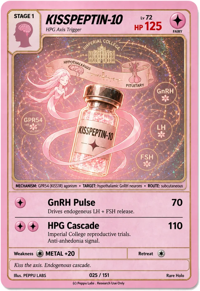 KISSPEPTIN-10 trading card