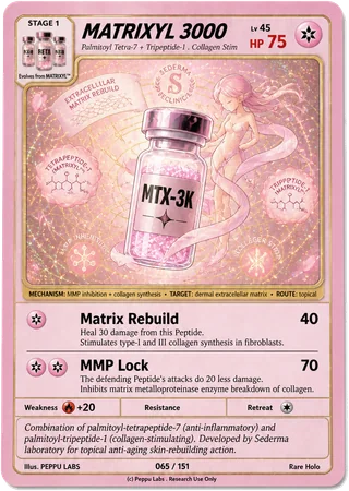 MATRIXYL-3000 trading card