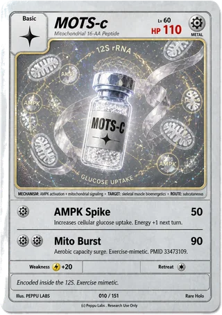 MOTS-c trading card