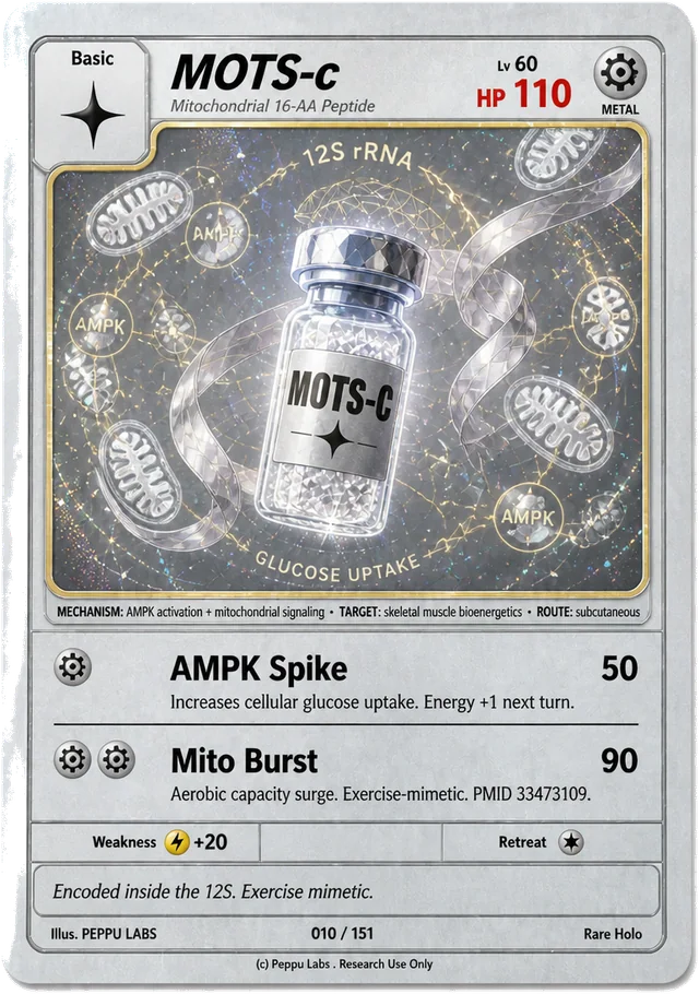 MOTS-c trading card