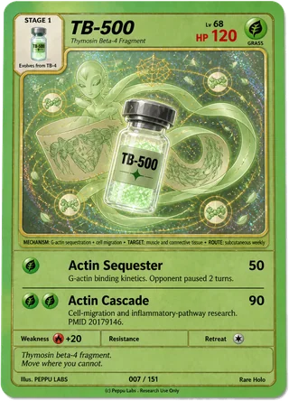TB-500 trading card