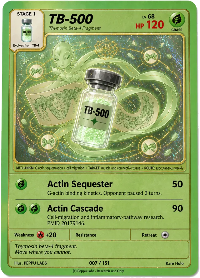 TB-500 trading card