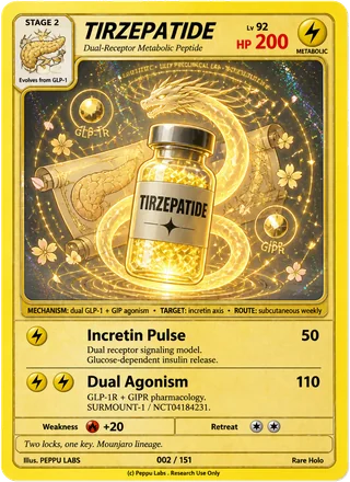 GLP-2 trading card