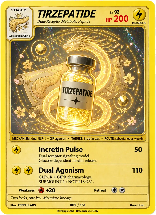 GLP-2 trading card