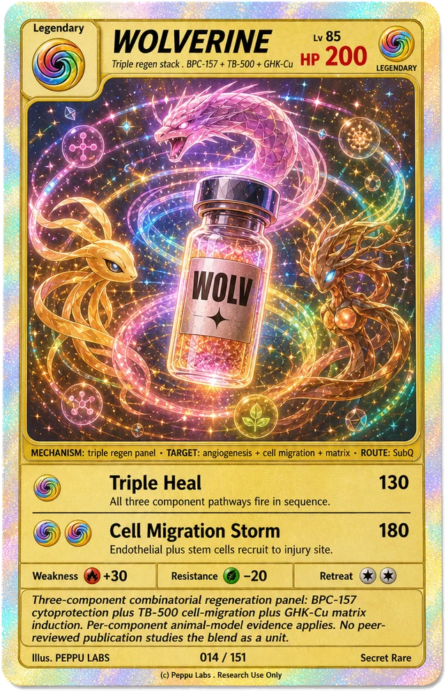 WOLVERINE trading card